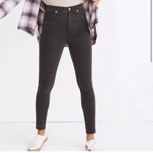 Made well Black Denim Skinny Jeans Waist 30 inch with 11 inch high rise